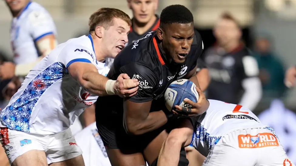 Saracens power to bonus-point Champions Cup win